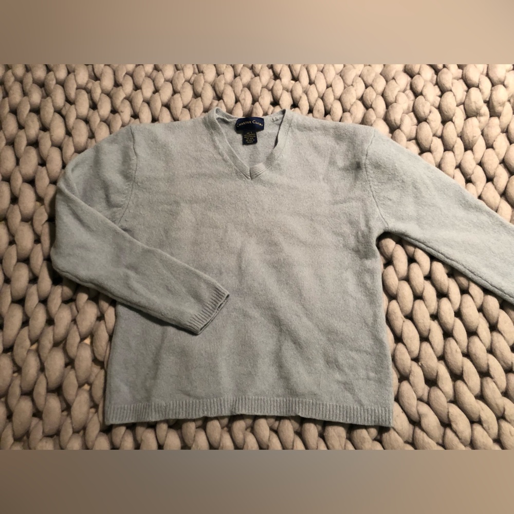 Charter Club 100% lambs wool sweater